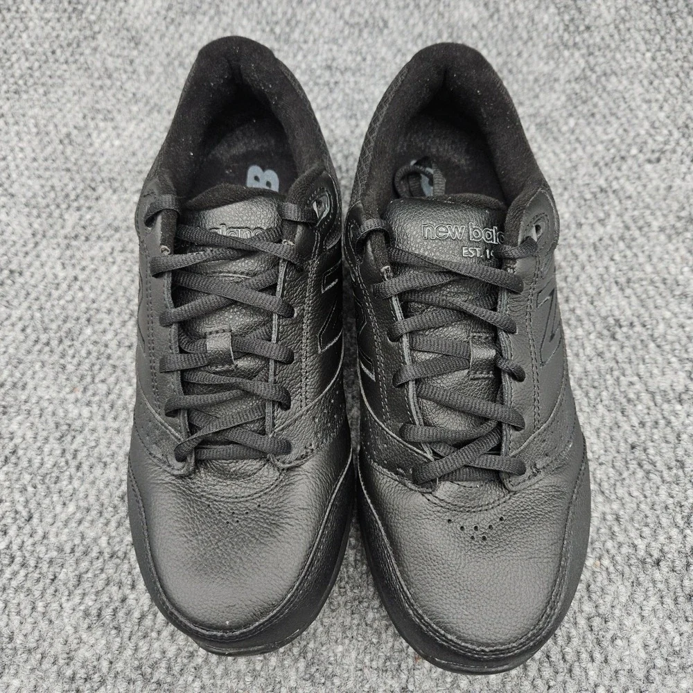 New Balance Men's 9.5 4E Wide Black 928v3 Walking Shoes Leather Rollbar Comfort